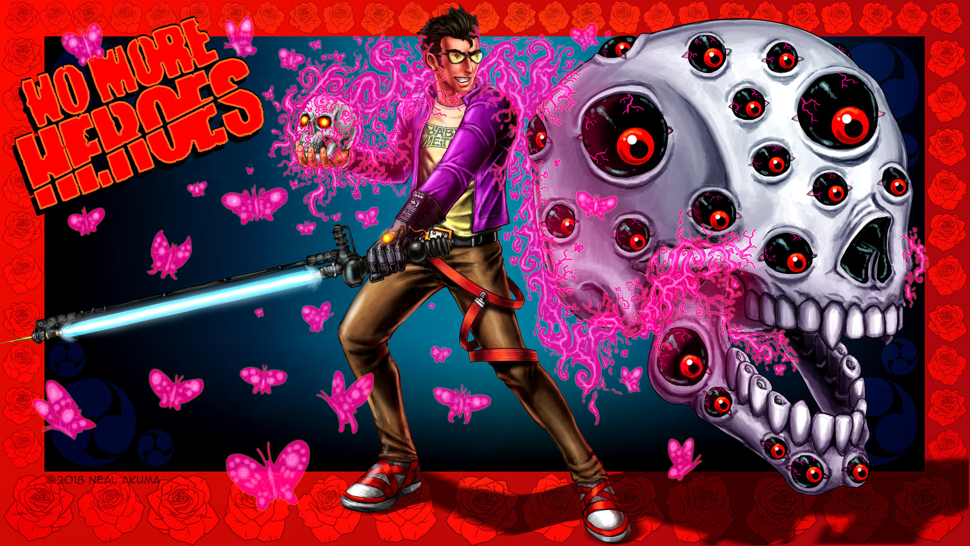 Artstation No More Heroes Neal Akuma Please be considerate and evaluate your post or comment for quality before you submit. artstation no more heroes neal akuma