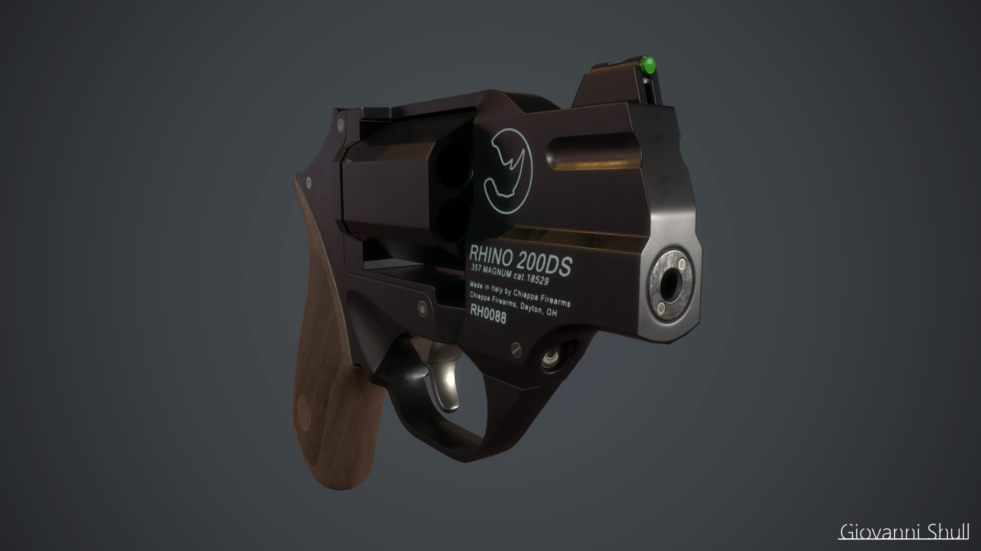 Rhino 200DS .357 Revolver.