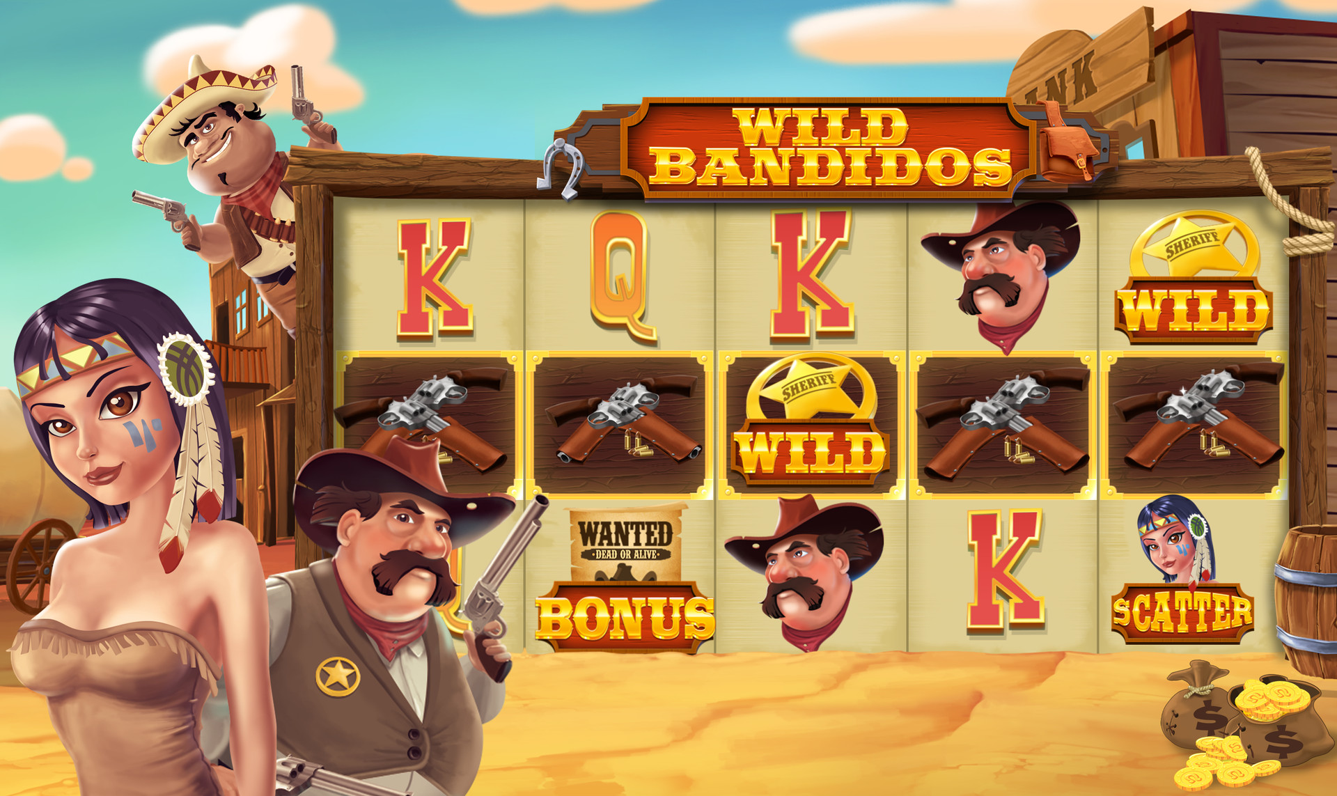 Wild west slot machine Wild west slot machine
