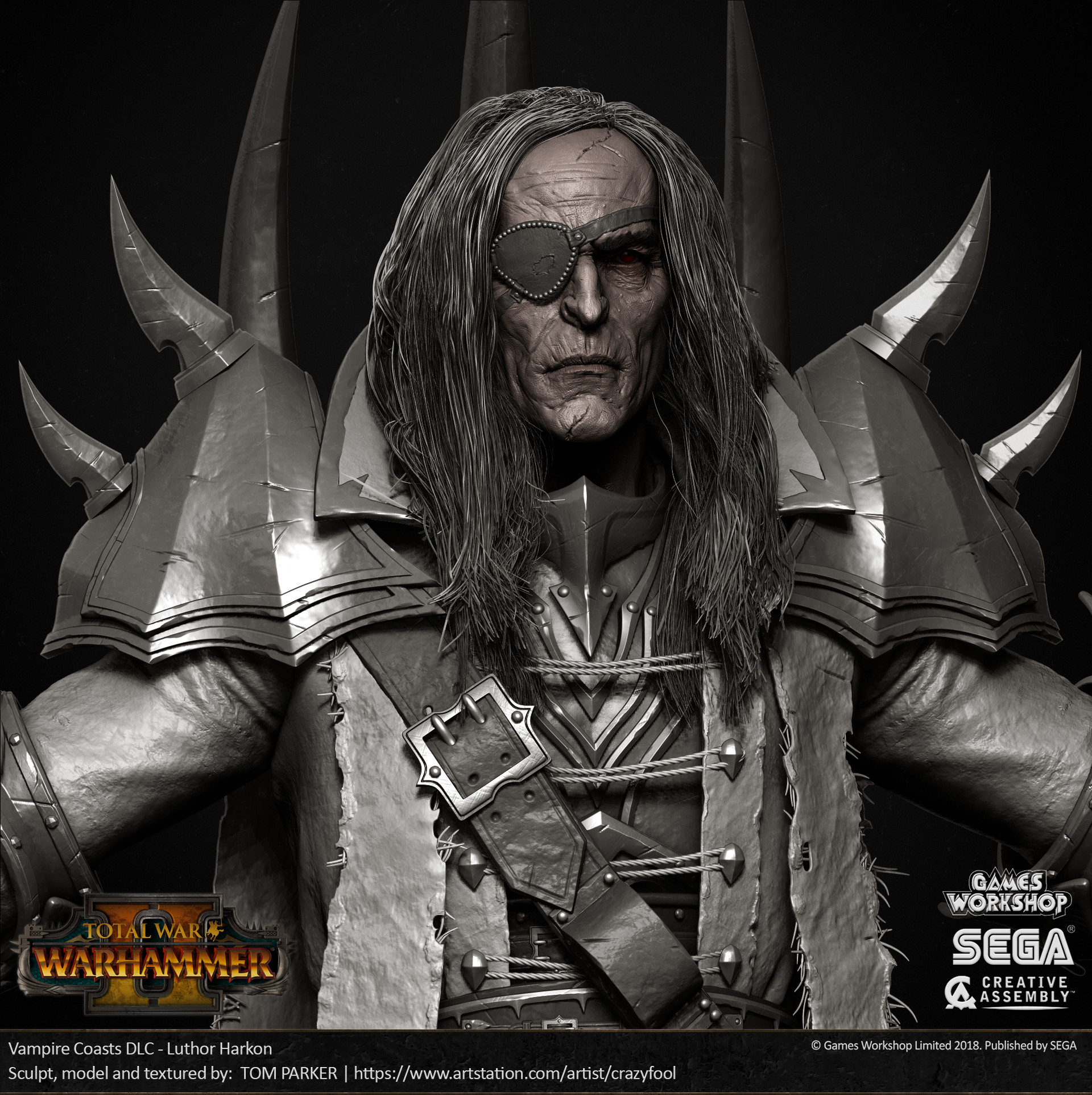 Tom Parker Total War Warhammer 2 DLC Luthor Harkon