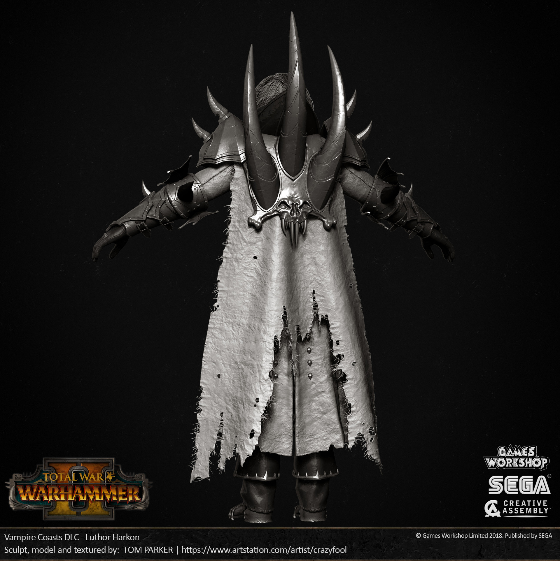 Tom Parker Total War Warhammer 2 DLC Luthor Harkon