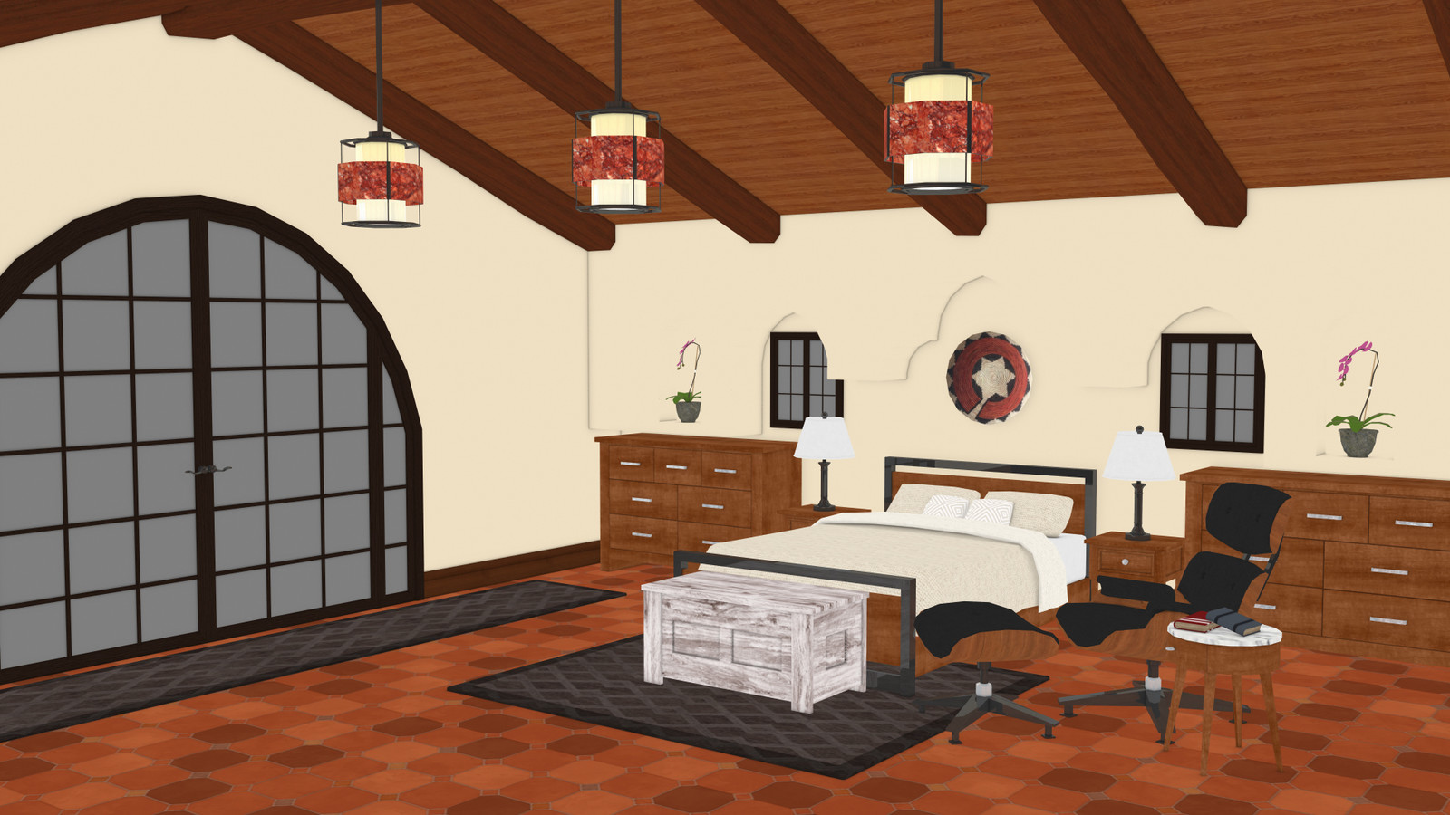 Bedroom Spanish Style Version 2 / Maya 