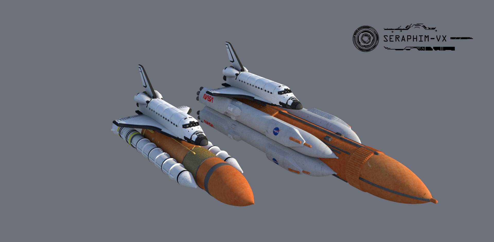 Gino Seraphim Space Shuttle Orbital