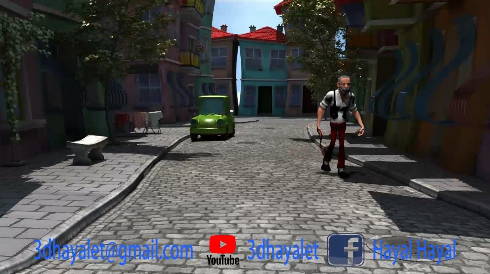 3d hayalet
