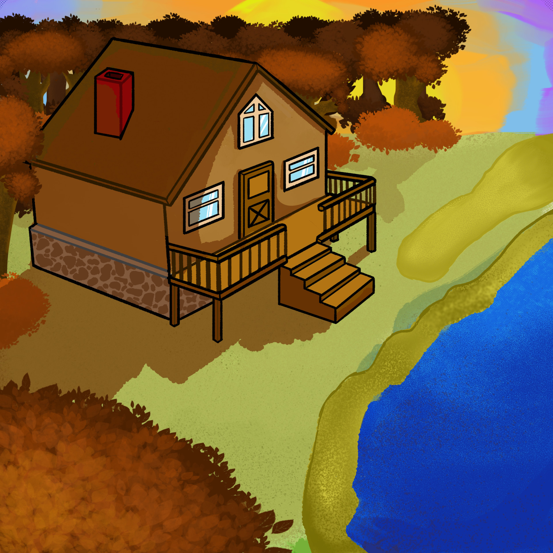 Yazmin Espinoza Cabin In The Woods