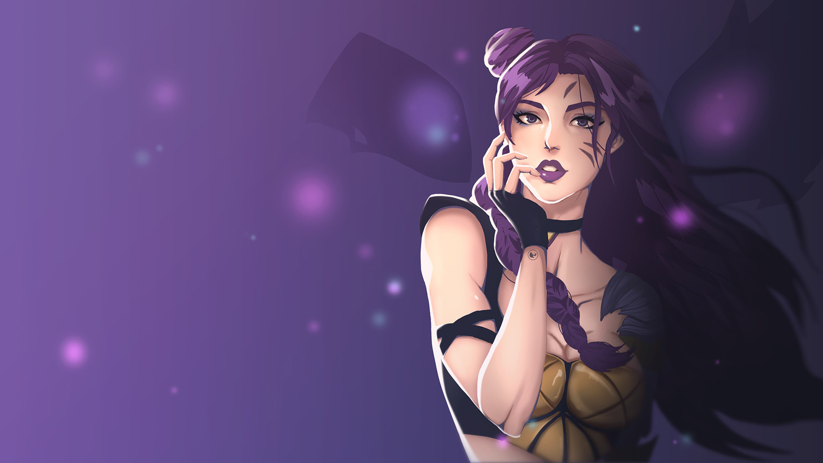 Artstation Kai Sa Kda Wallpaper John Falcao