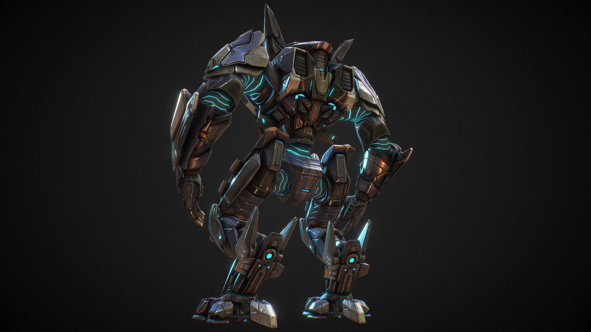 Artstation Ark Extinction Mega Mek