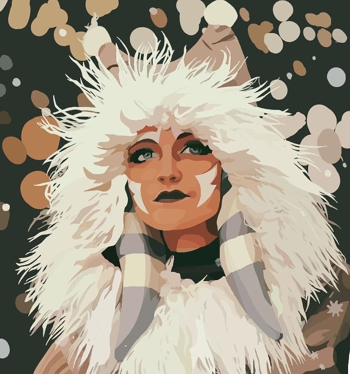 Artstation Ahsoka Tano Cosplay Fan Art Aguados Portrait