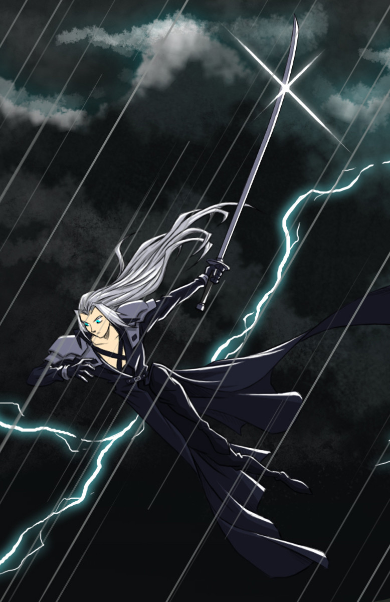 Sephiroth detail closeup