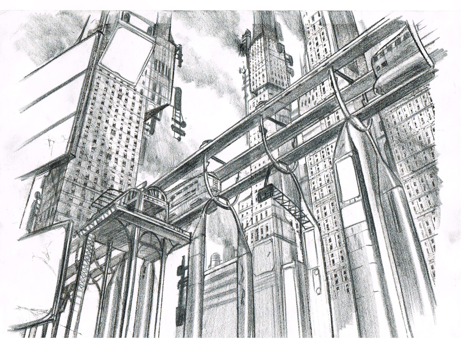 pencil sketch
