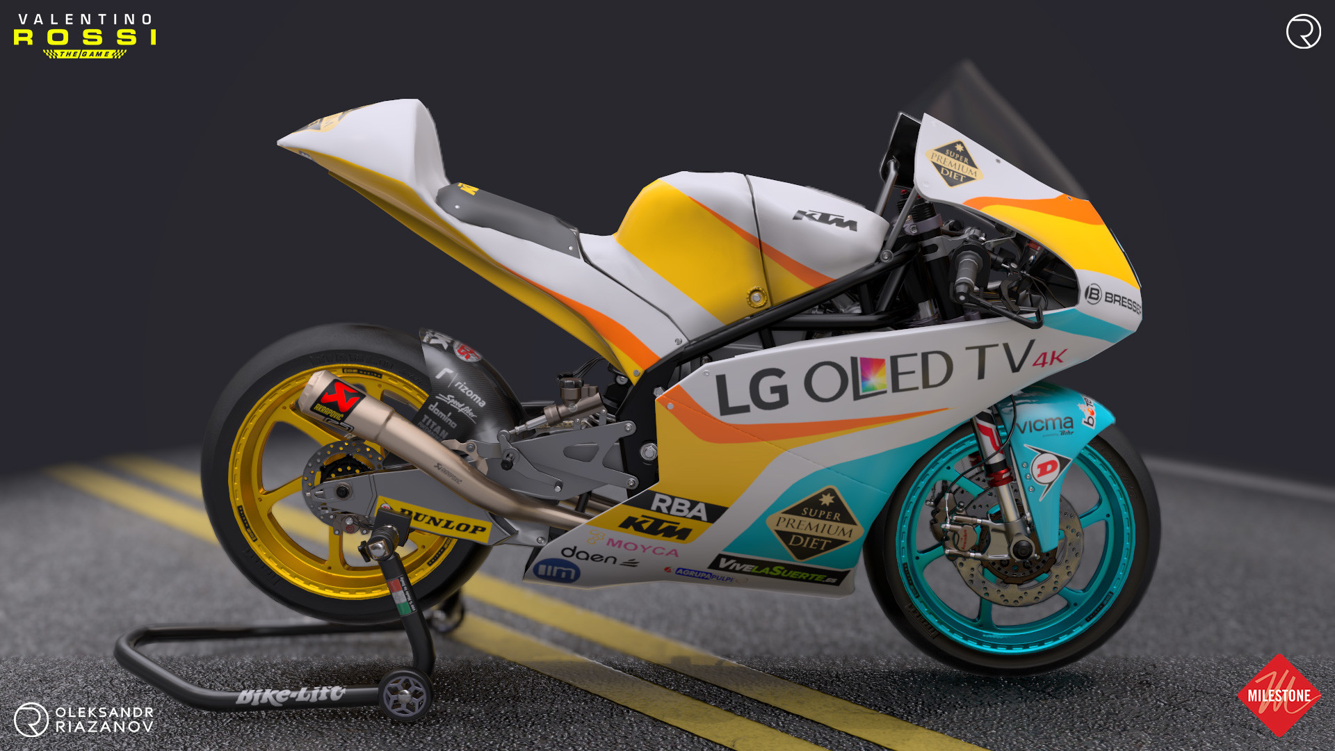 Oleksandr Riazanov KTM RC250GP