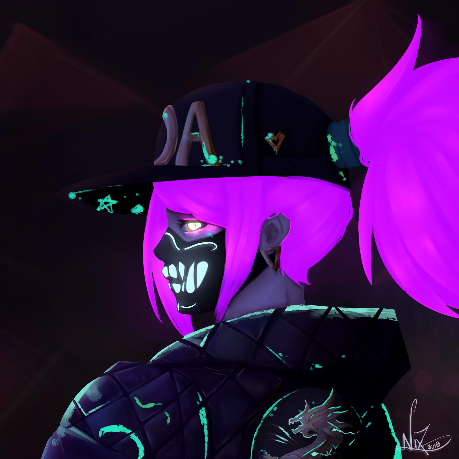 Имбовые авы. Akali KDA Mask. Акали КДА маска.