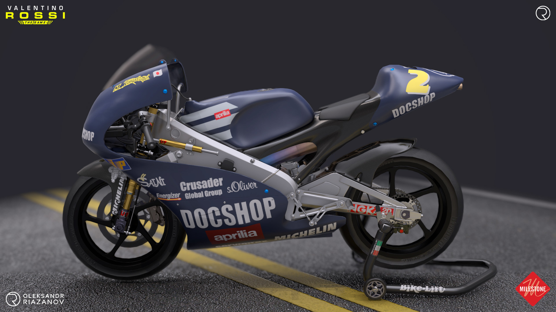 Oleksandr Riazanov - Aprilia RS125R 1997