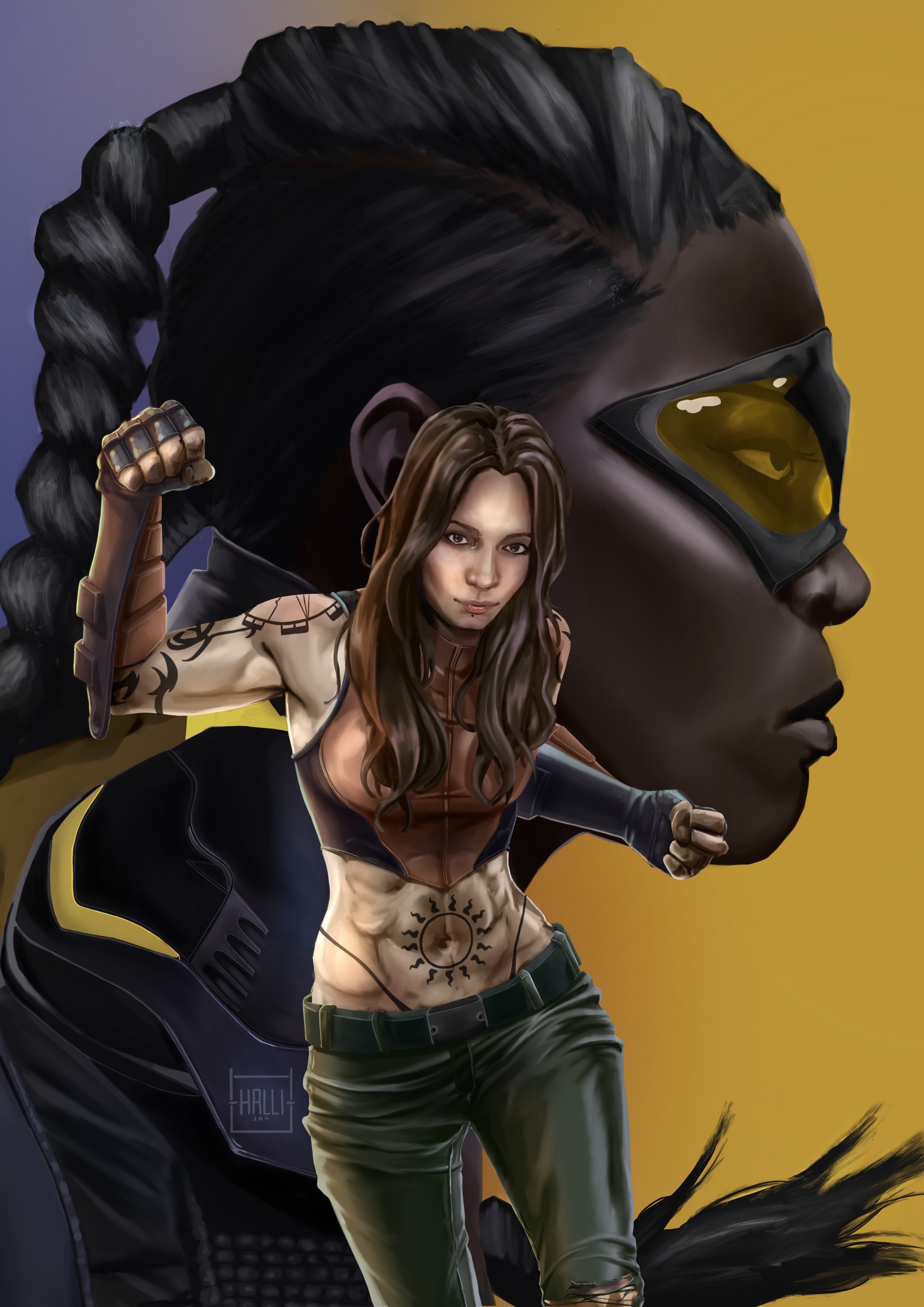 ArtStation Representativity Matters Thunder and Grace Choi from