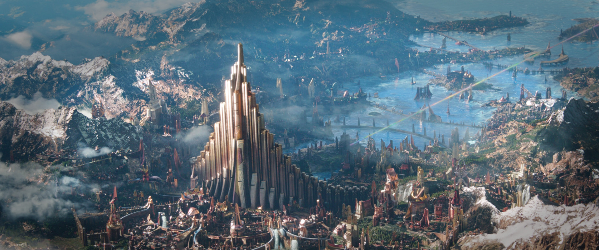 Asgard Buildings - THOR: RAGNAROK.