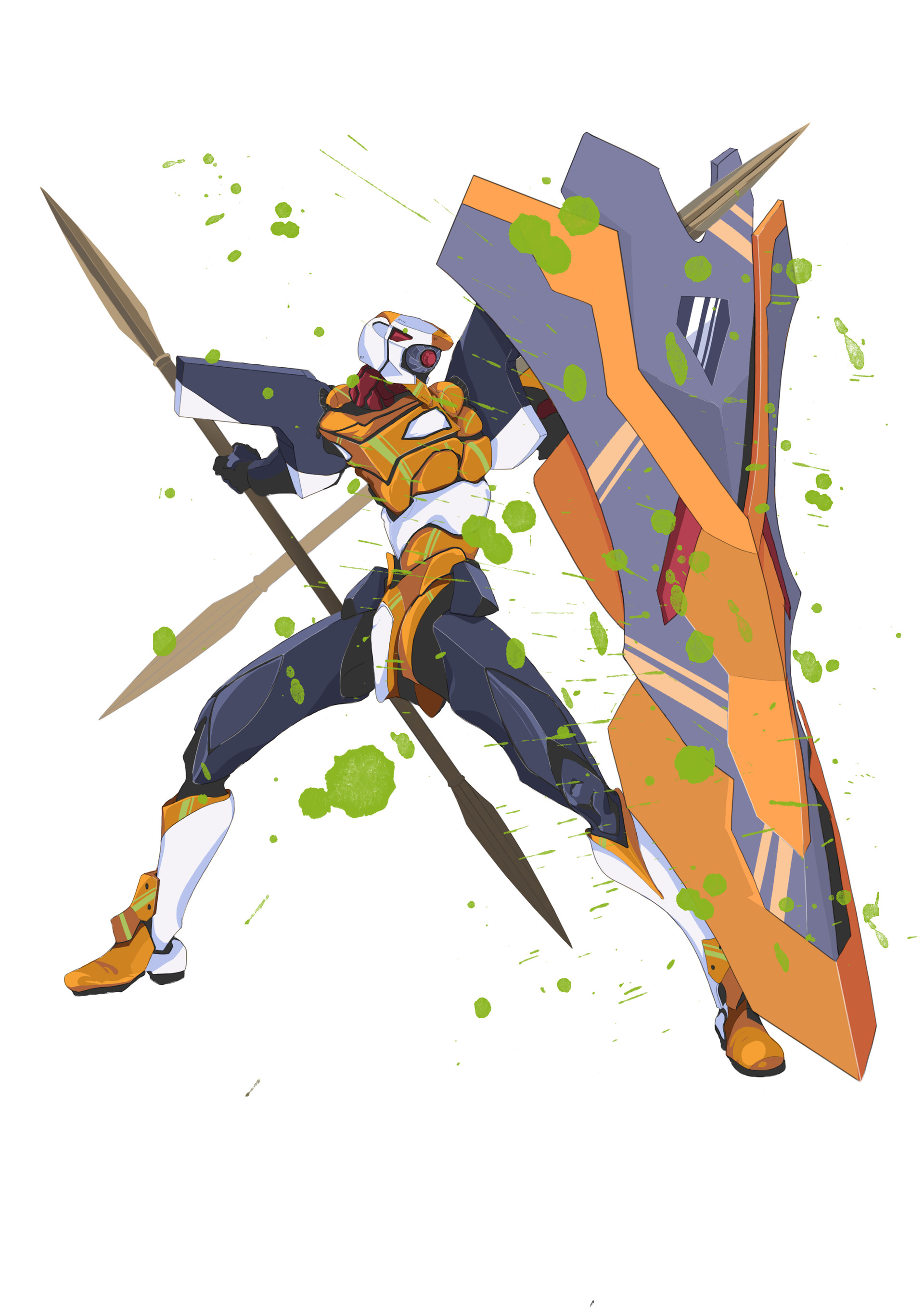 Artstation Evangelion Unit 00 With Shield Khrizworkz The rig is not great, im not a rigger, but it works, one of the objectives of this model were to learn how to rig and even when i`m terrible at it at. evangelion unit 00 with shield khrizworkz