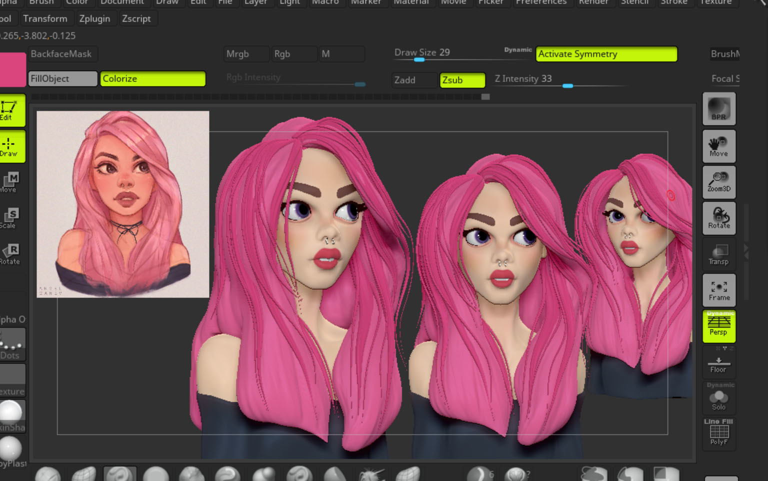 ZBrush screenshot