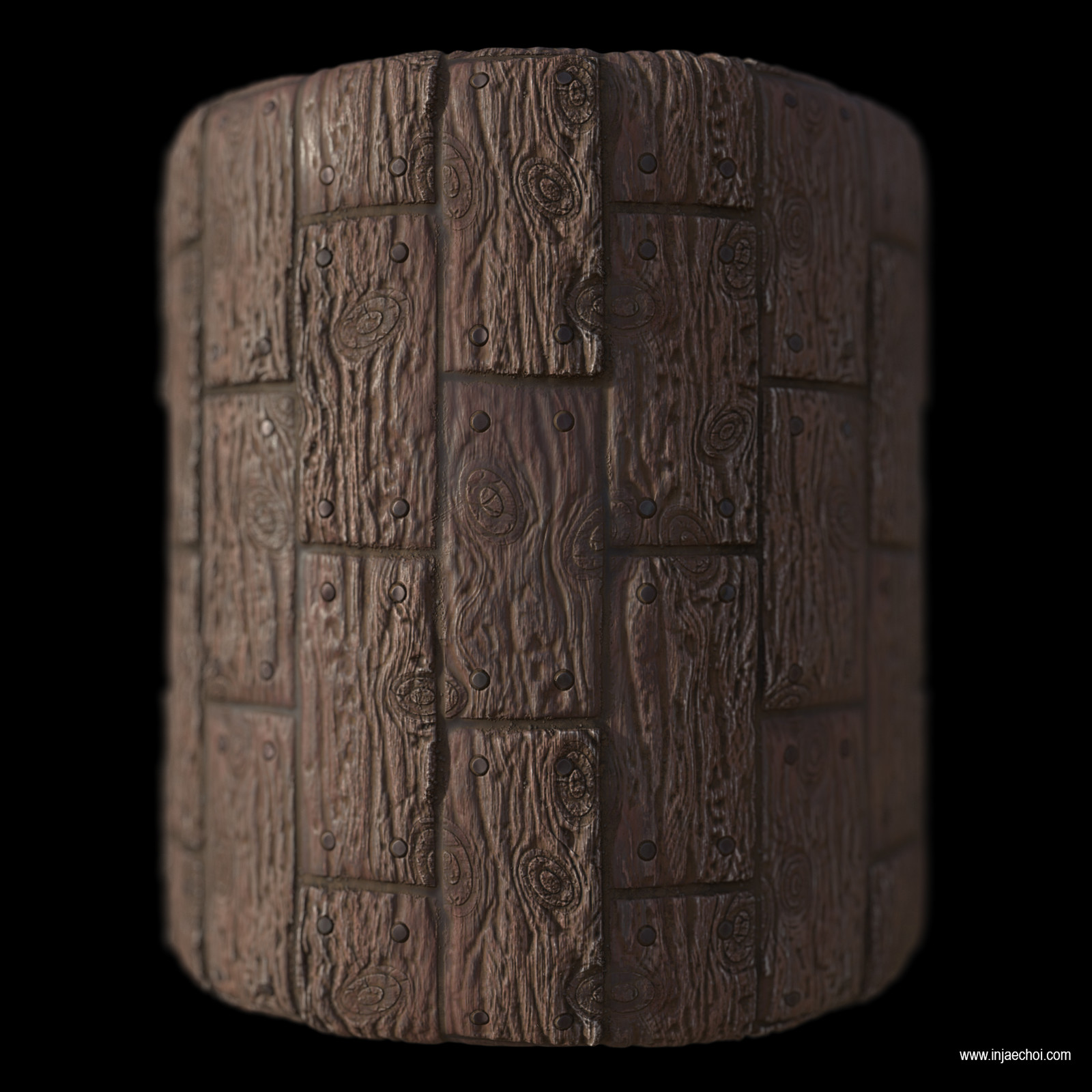 Aged wood Planks Substance Designer Study (100% Procedeual)