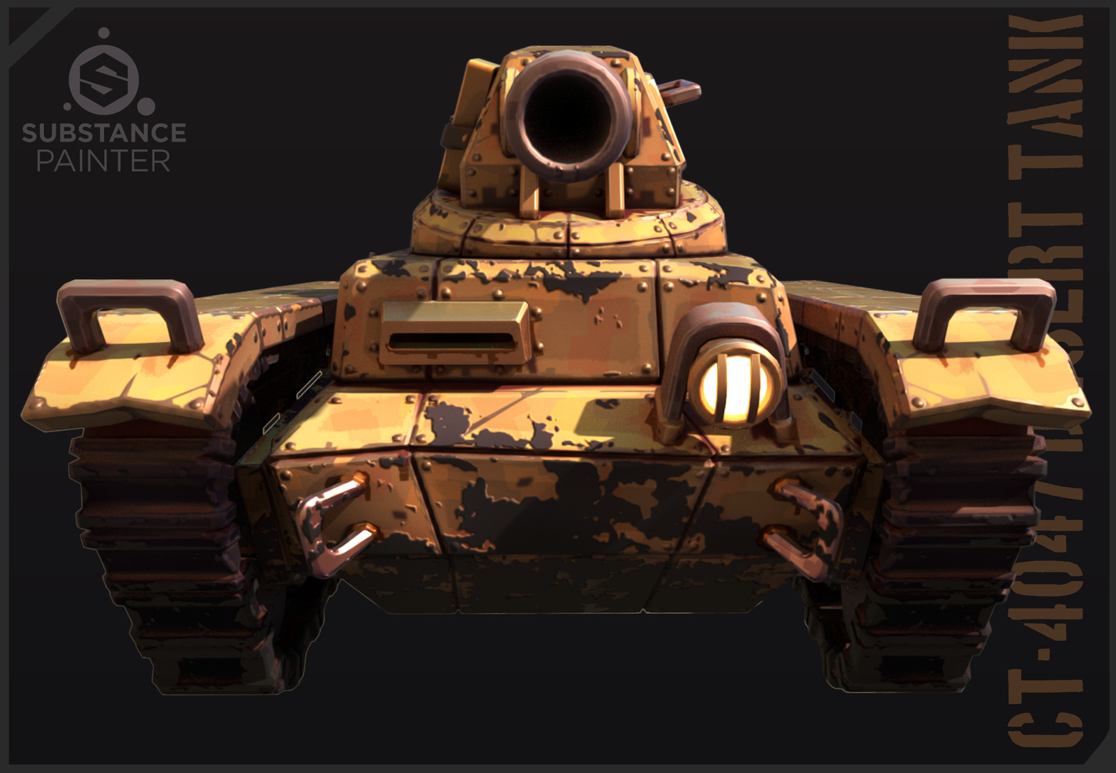 CT-4047 Desert Tank