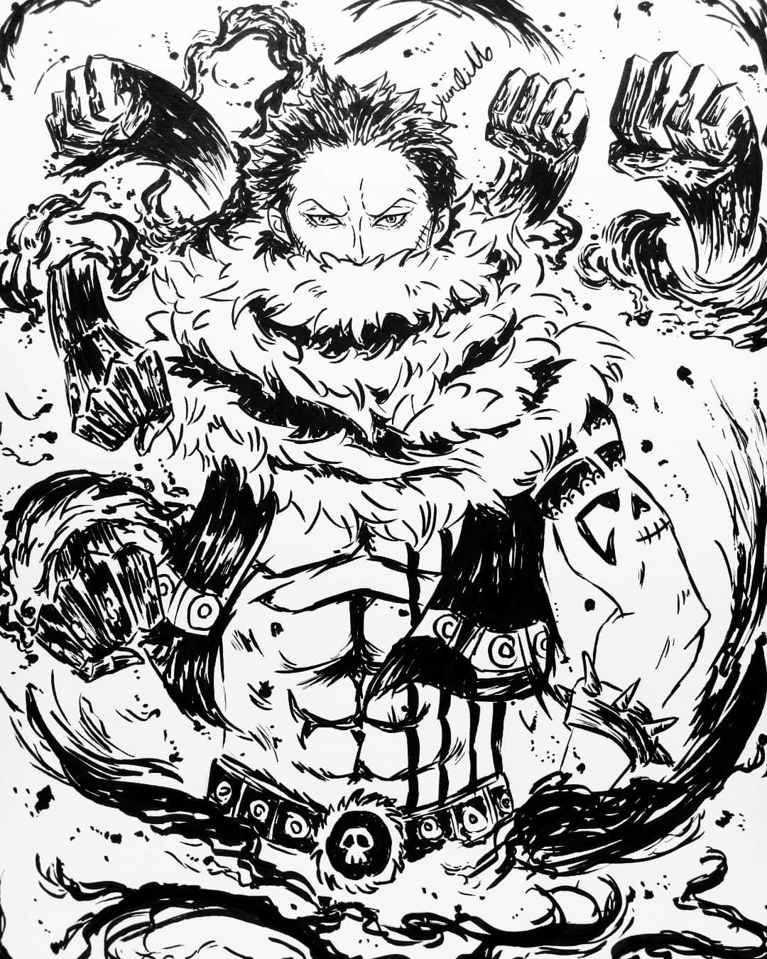 One Piece Gambar Kata