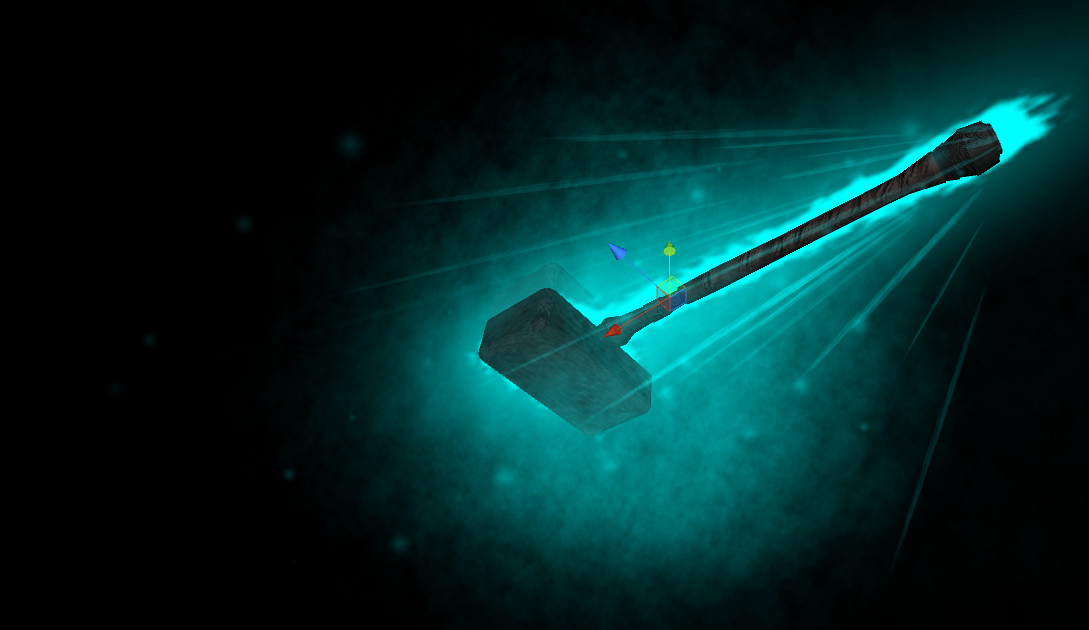 Hammer Blue Aura Up Close.
