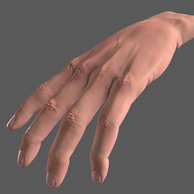 Texturing a Hand using MARI | 3D Texture Painting Software