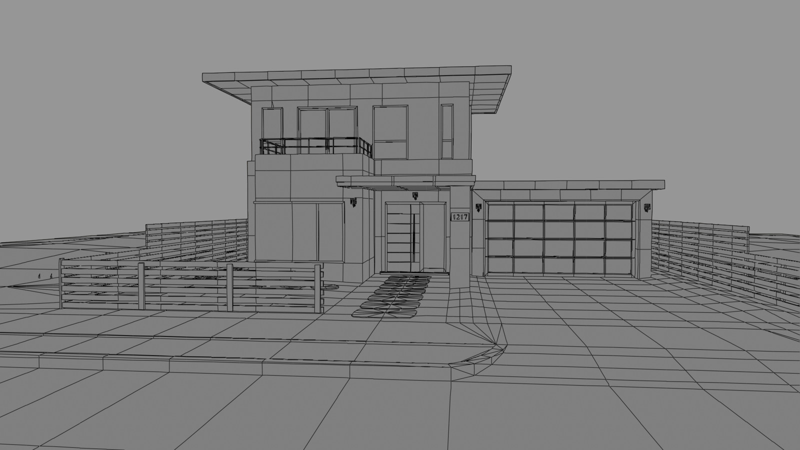 Modern House Version 1 / Maya / Ground by Storm8 