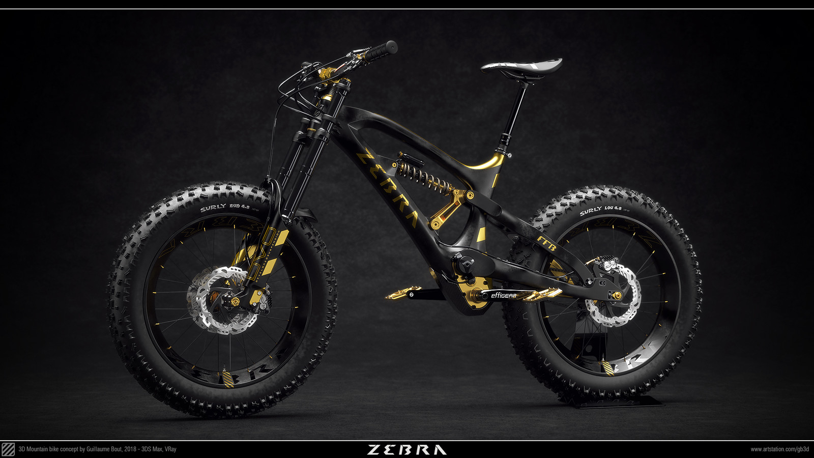 Zebra fat bike best sale