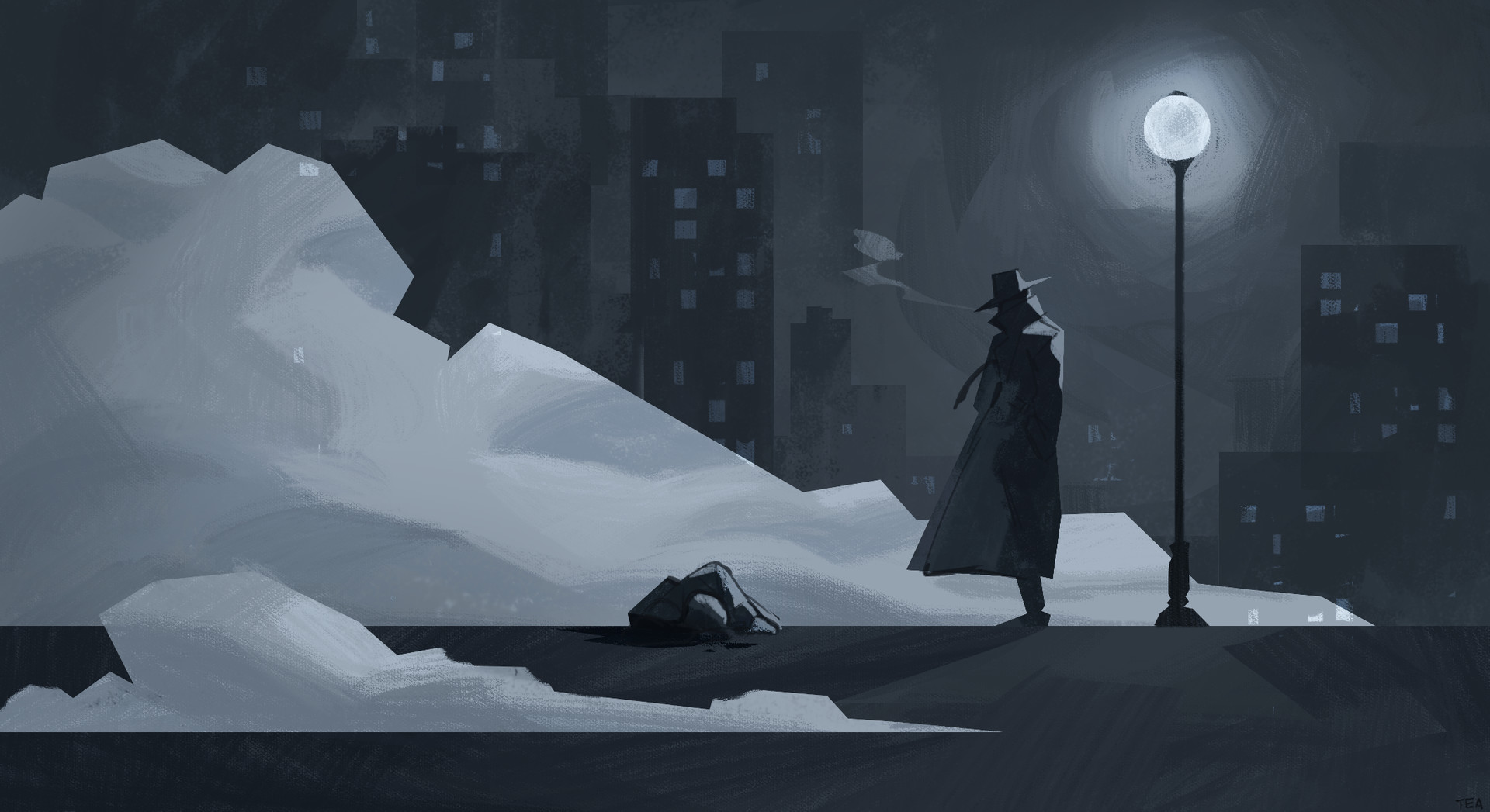 ArtStation Noir Detective