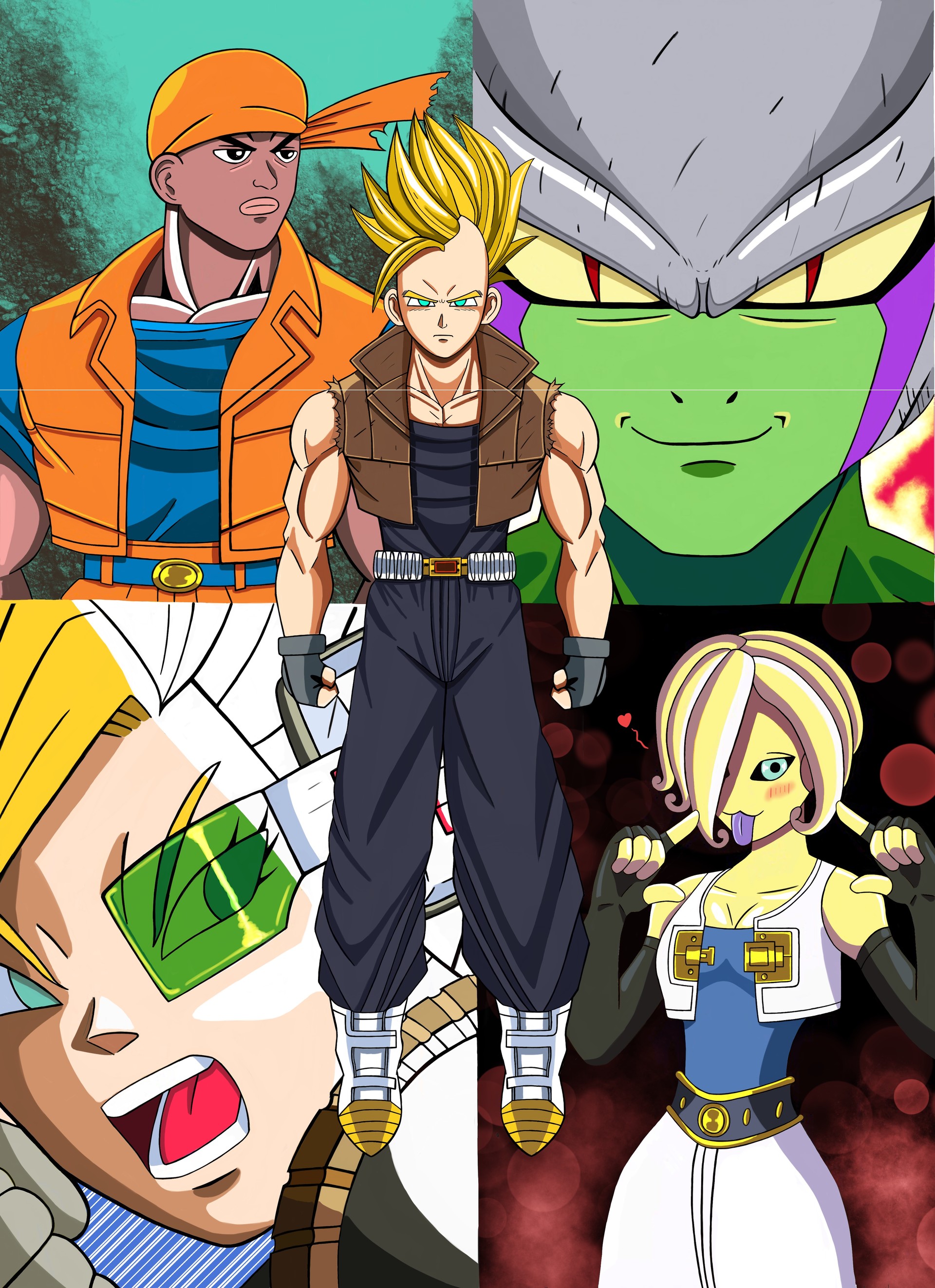 Artstation My Xenoverse Characters Mpp Jr