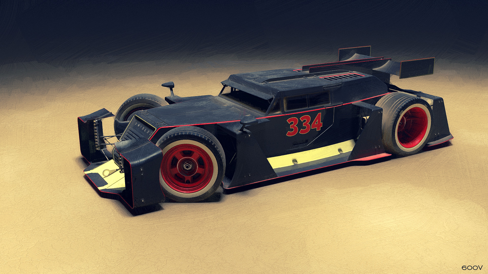 Artstation Pingusson Unibloc Rat Racer 334 Rust Shake