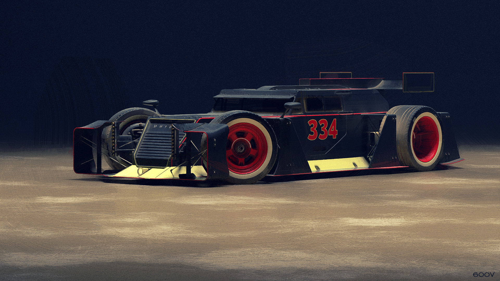 Artstation Pingusson Unibloc Rat Racer 334 Rust Shake