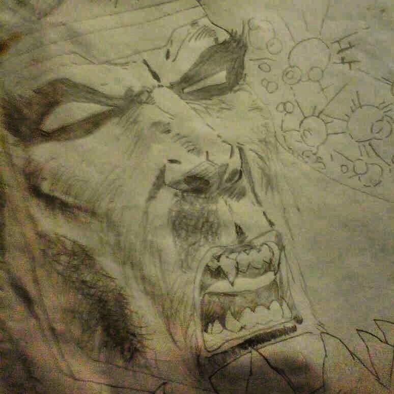 Antoine Wilson Fan Art Drawing Of Firestorm Cover