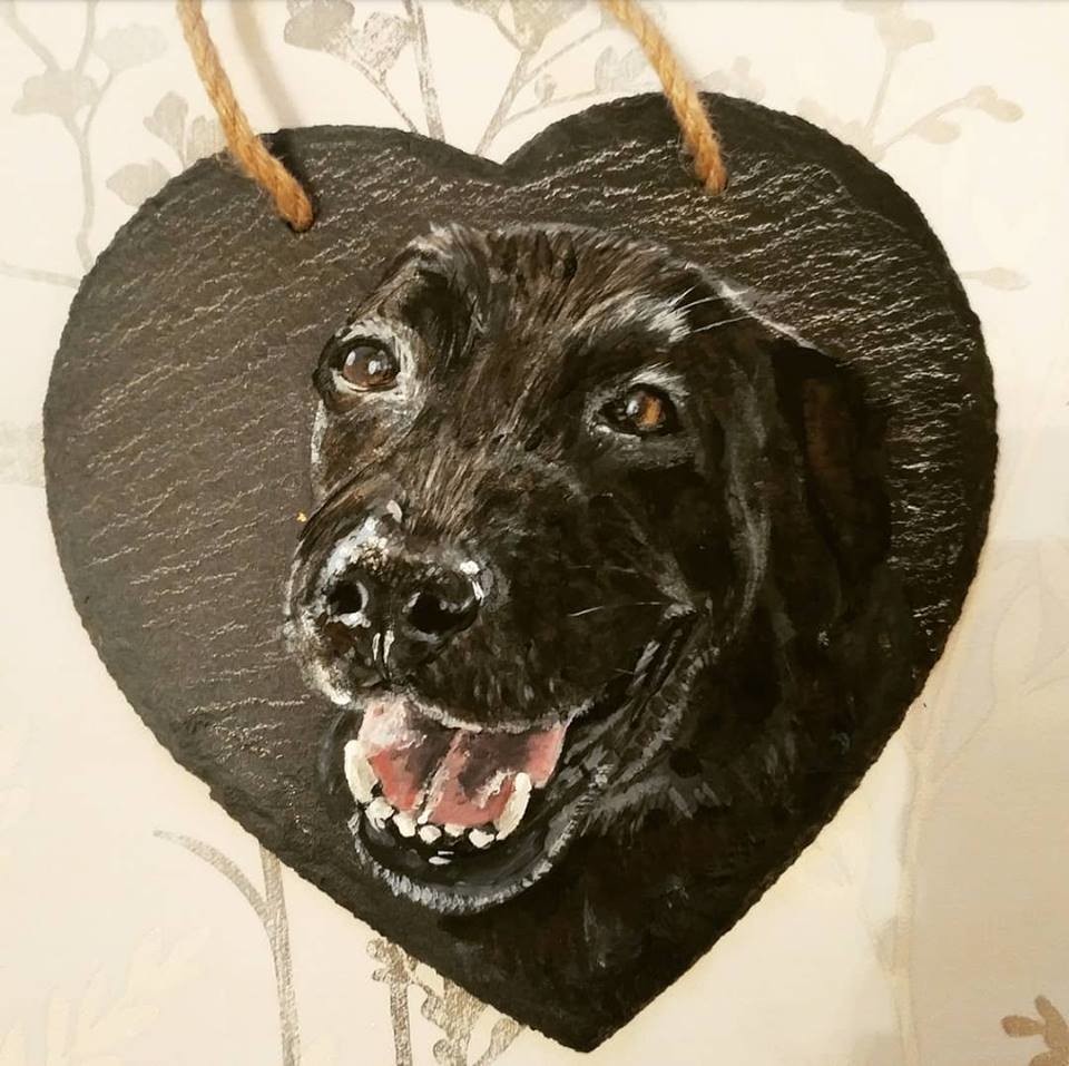 ArtStation - Labrador Heart Slate