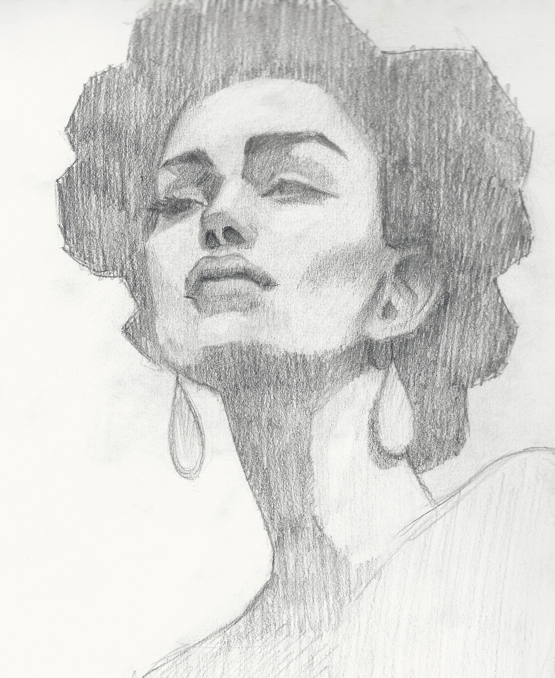 Artstation Latina Model Low Angle Marvin Francisco Drawing from a low angle has been my. latina model low angle marvin francisco