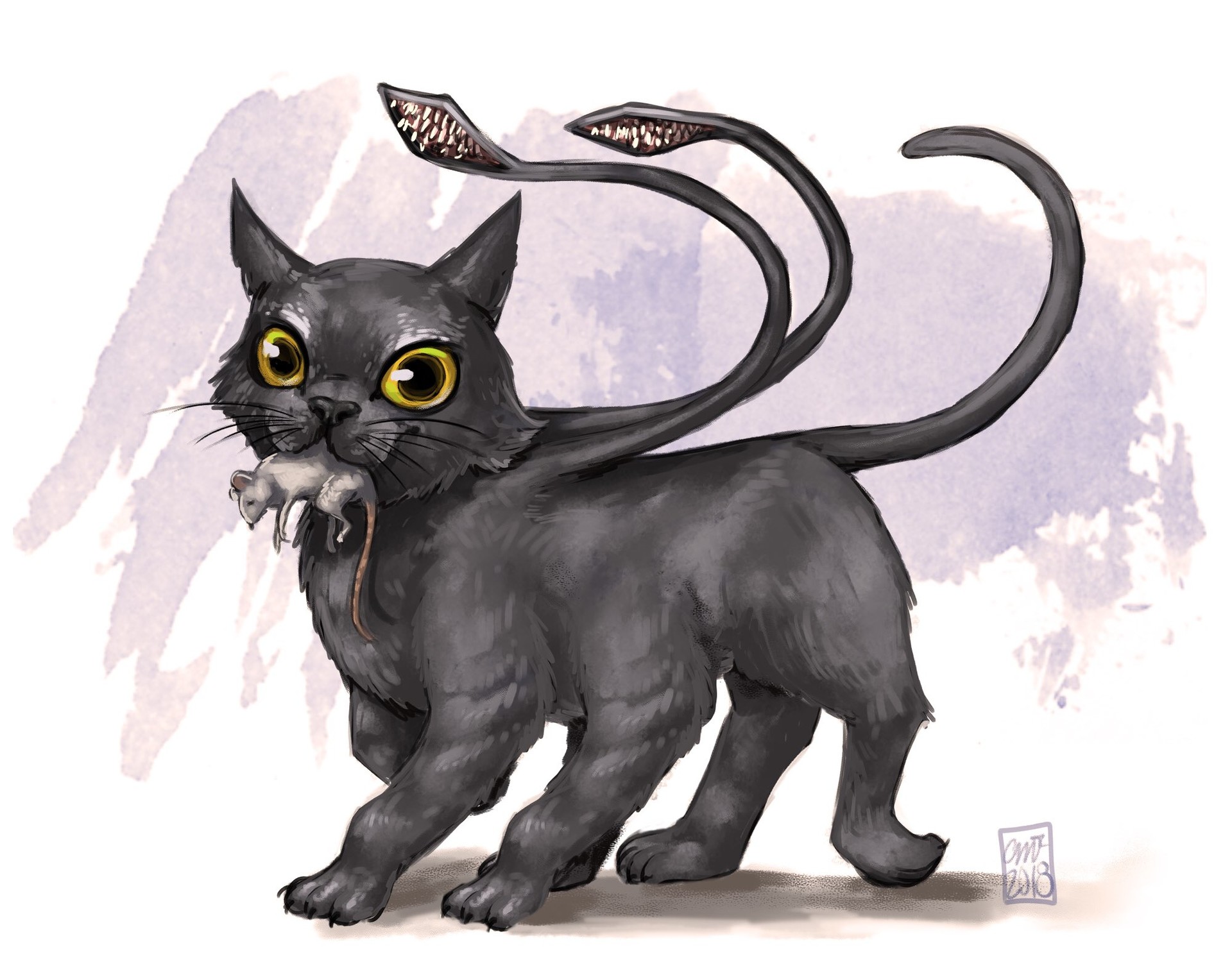 ArtStation - Displacer Beast Cub