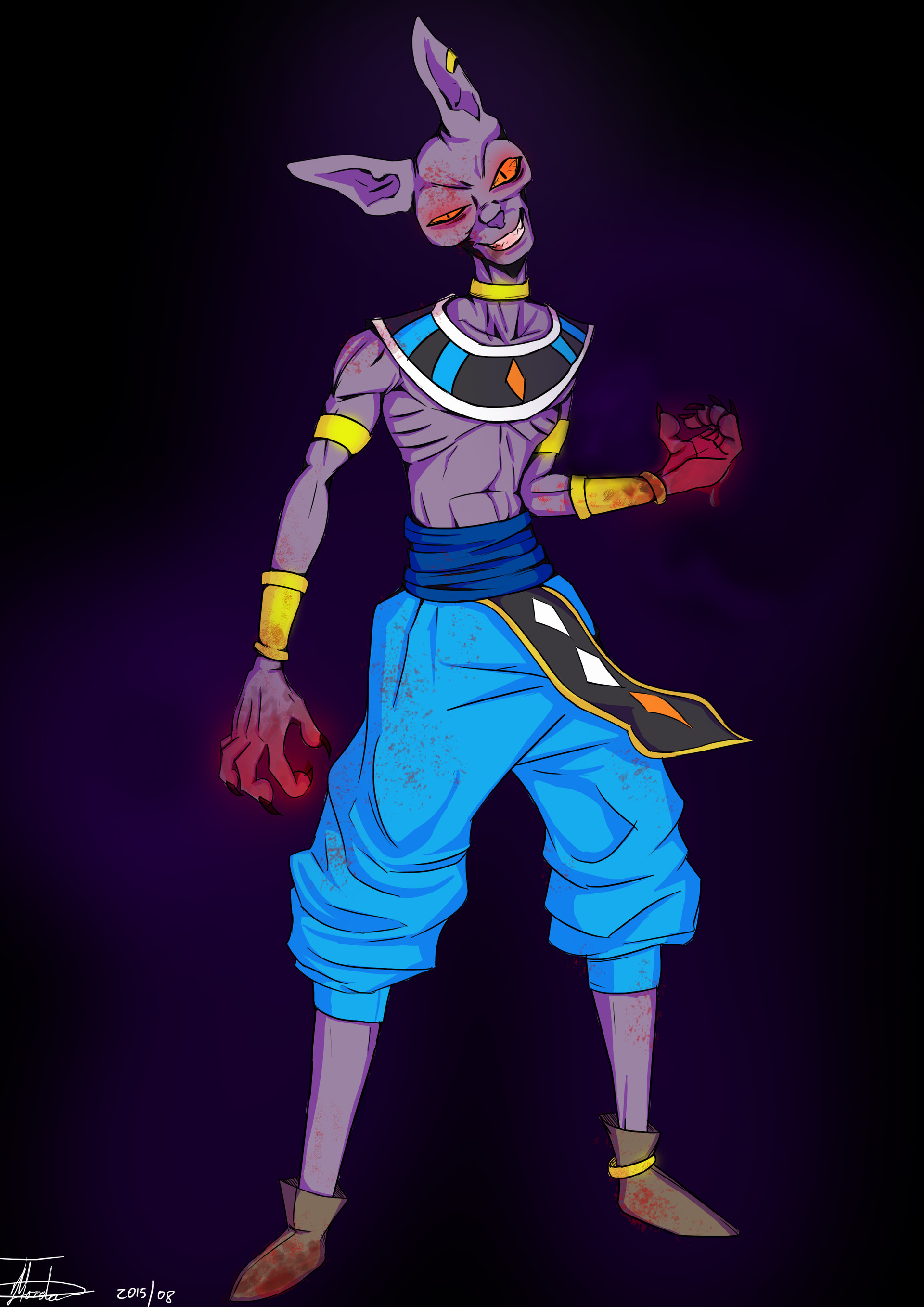 ArtStation Lord Beerus fanart