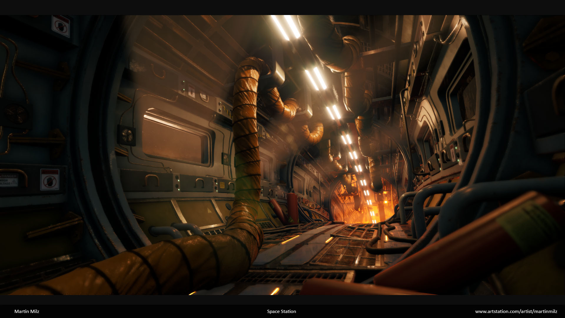 space station video game