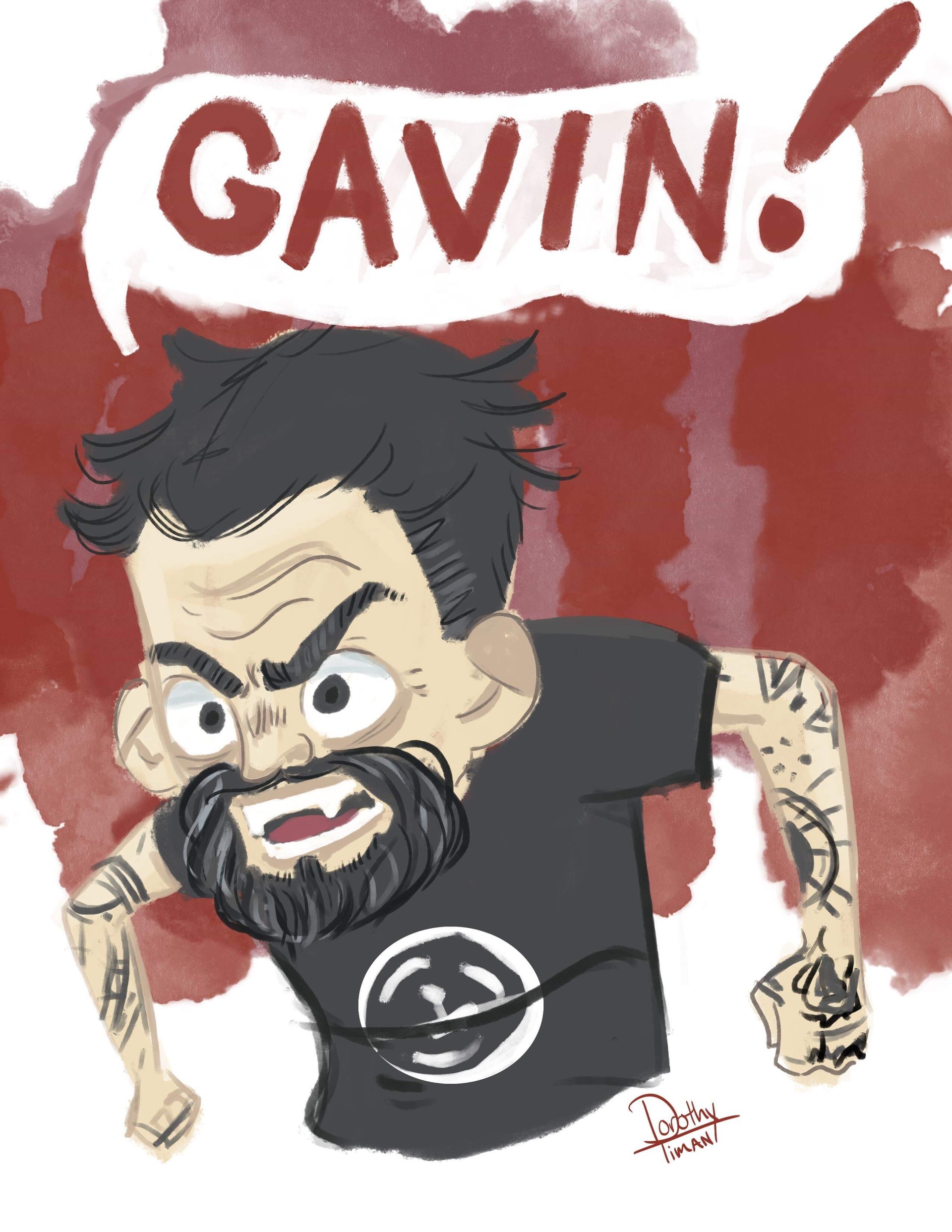 Artstation Achievement Hunter Crew Portraits Dorothy Timan