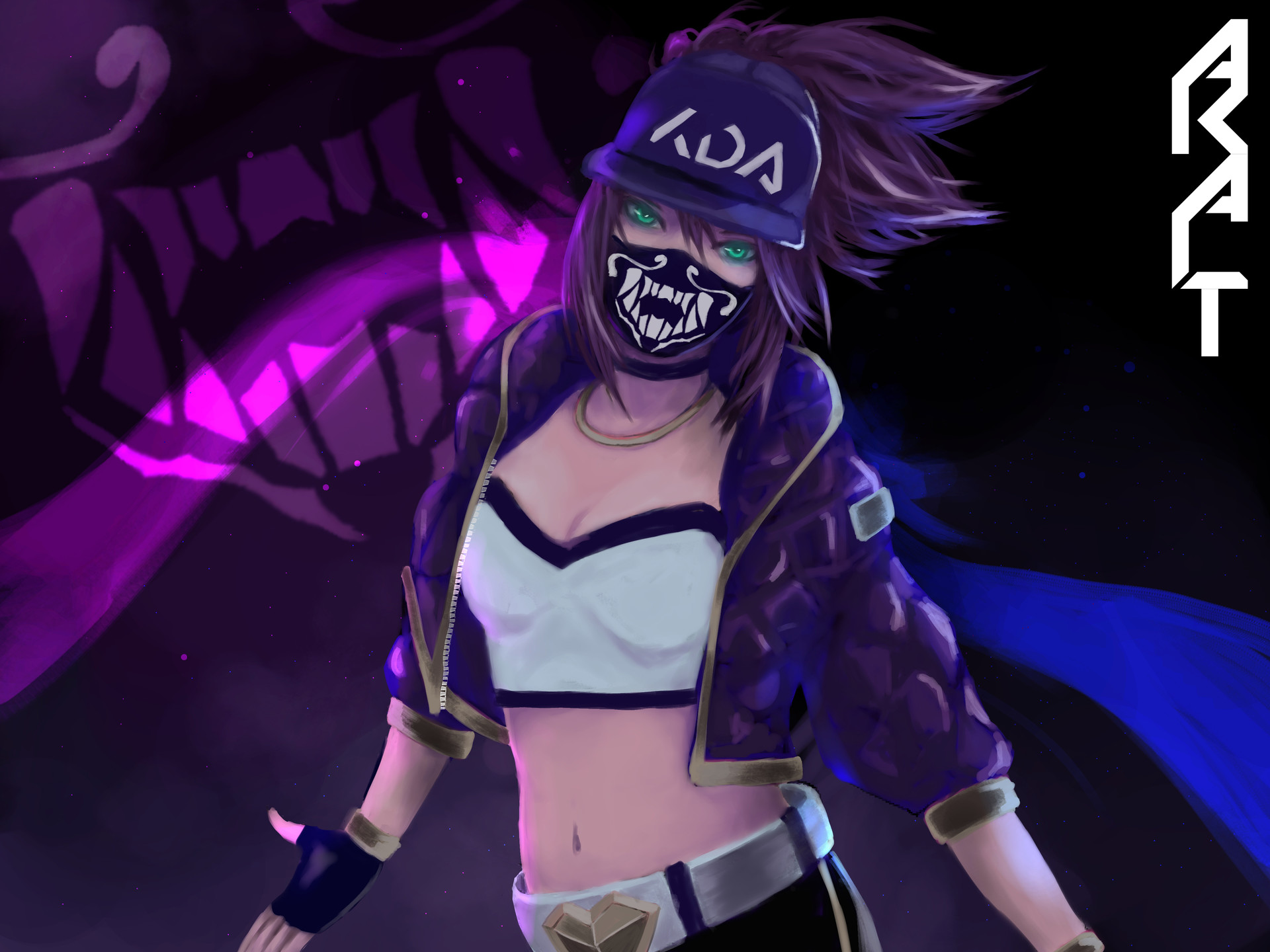 Имбовые авы. Akali KDA Mask. Акали КДА маска.