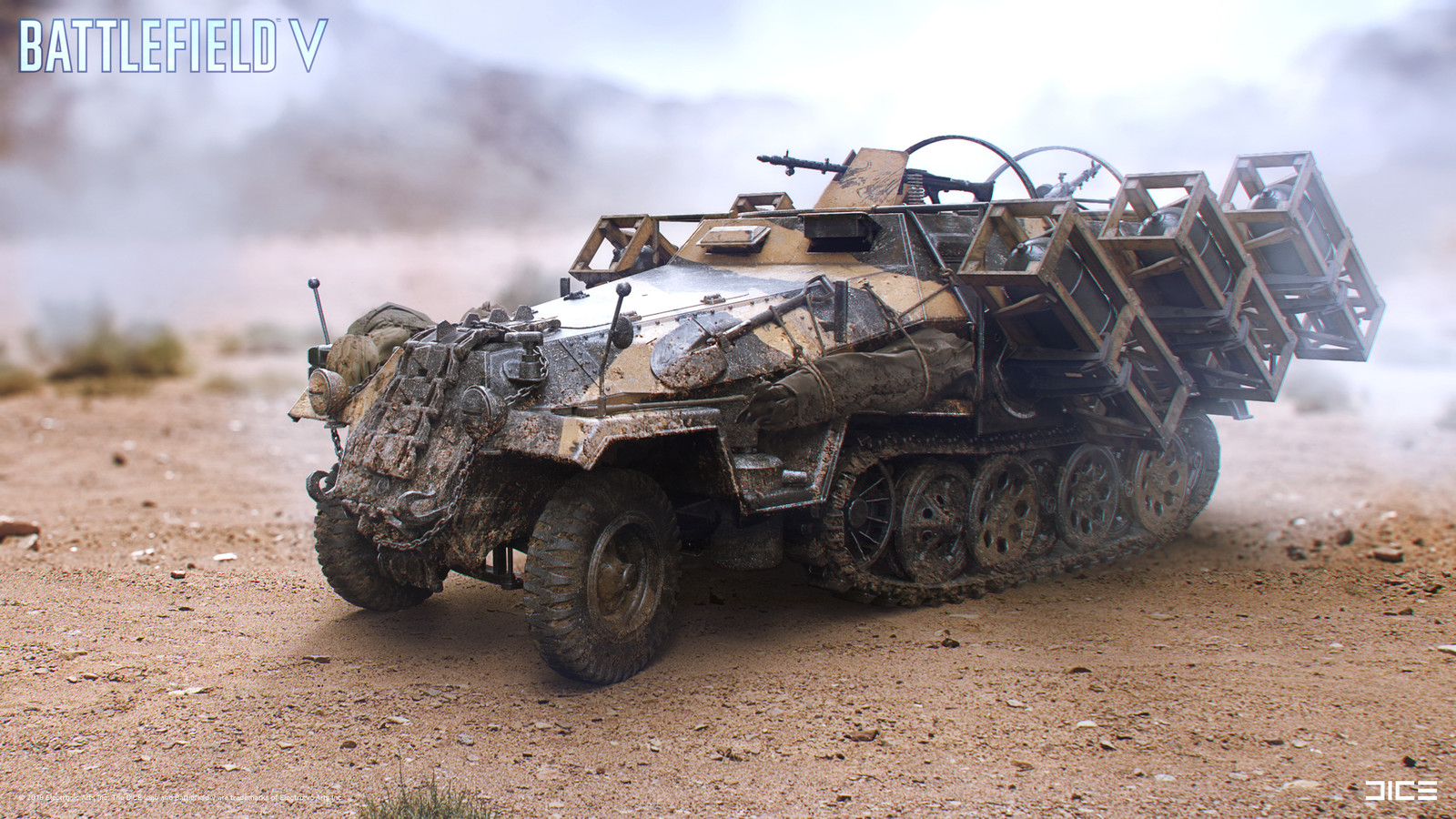 "Battlefield V" - Hanomag - Vehicle concept art