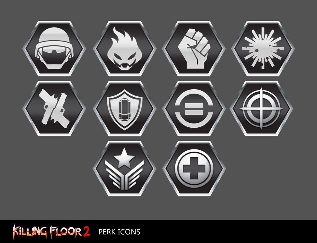Artstation Killing Floor 2 Perk Icons Louice Adler