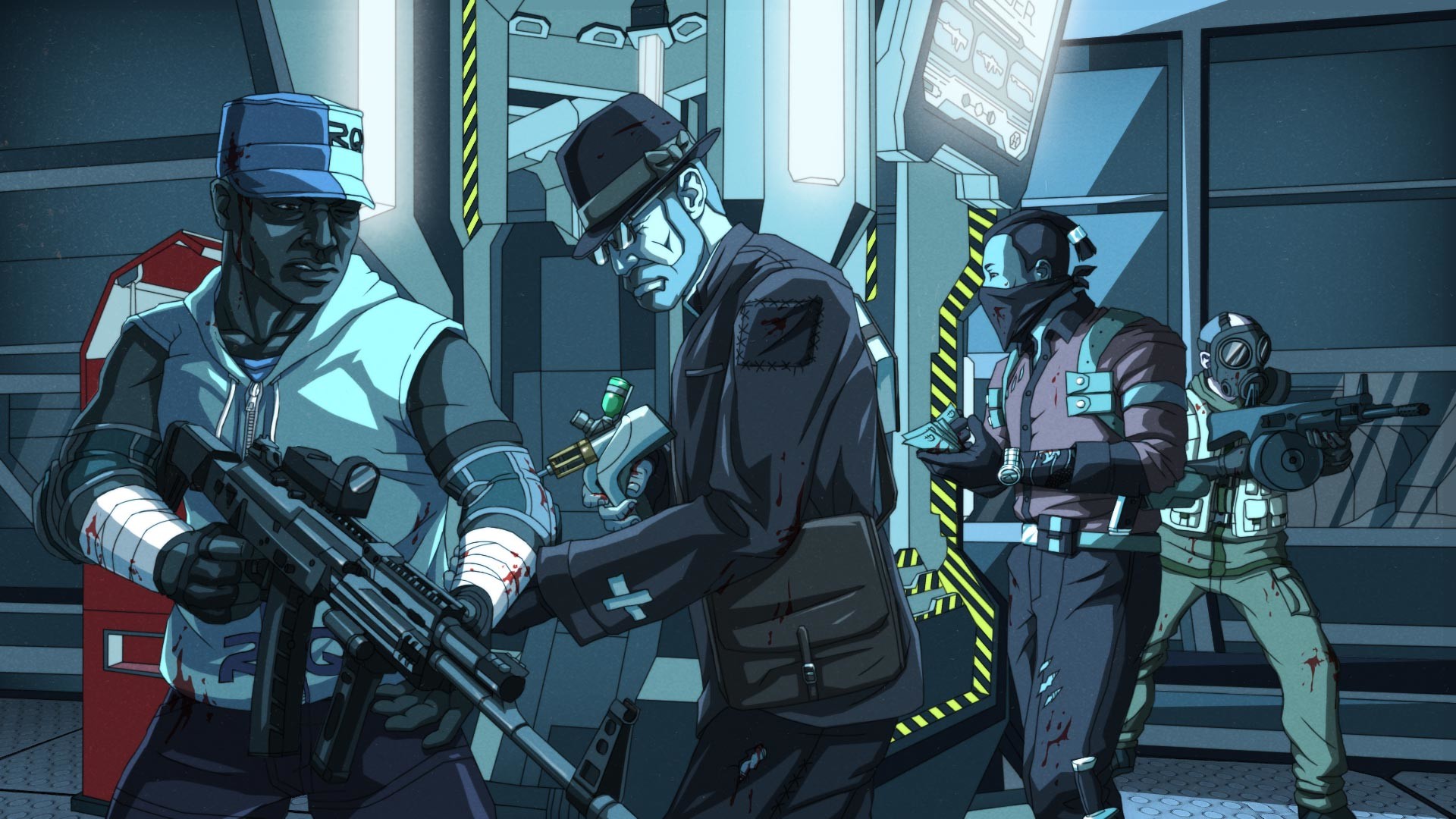Artstation Killing Floor 2 Steam Trading Cards Louice Adler