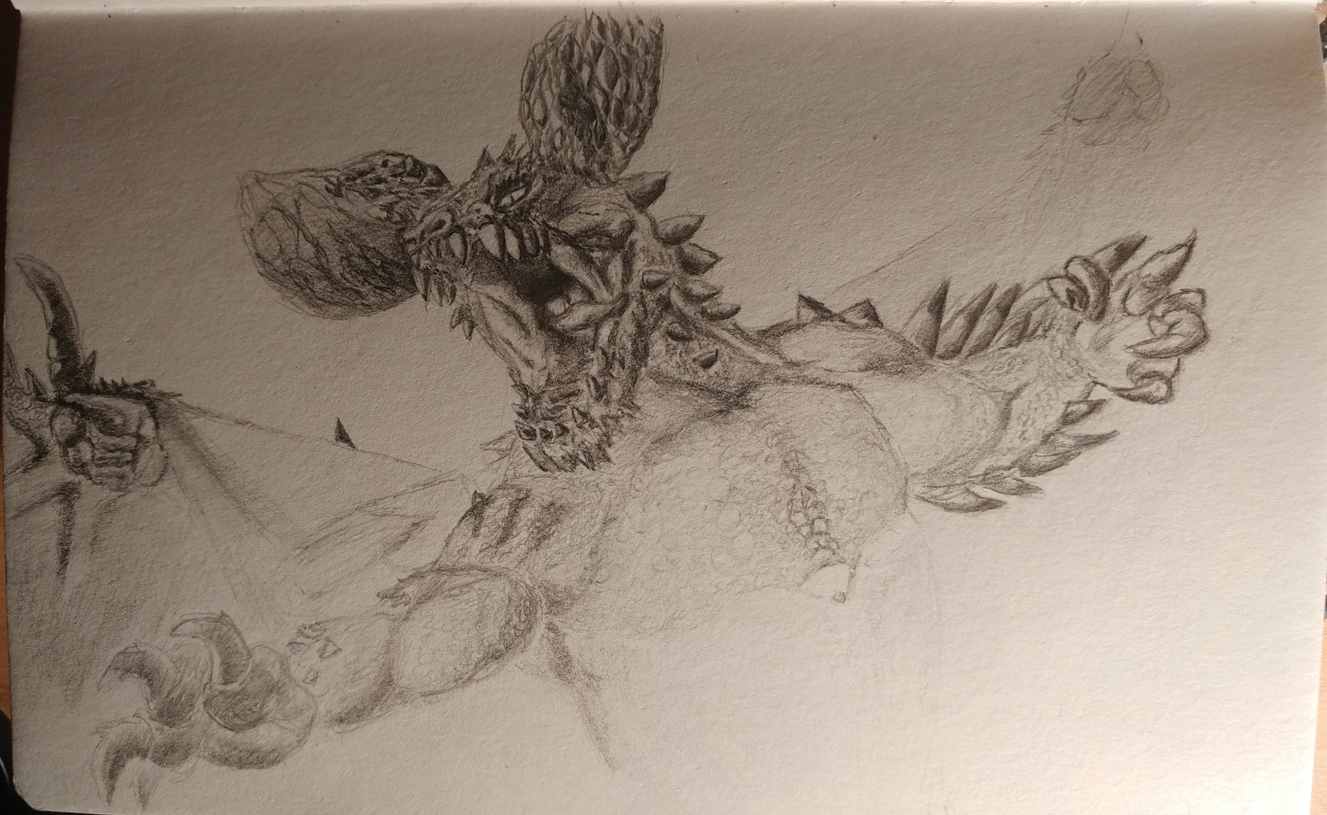 Artstation My Favourite Monsters From Monsterhunter World