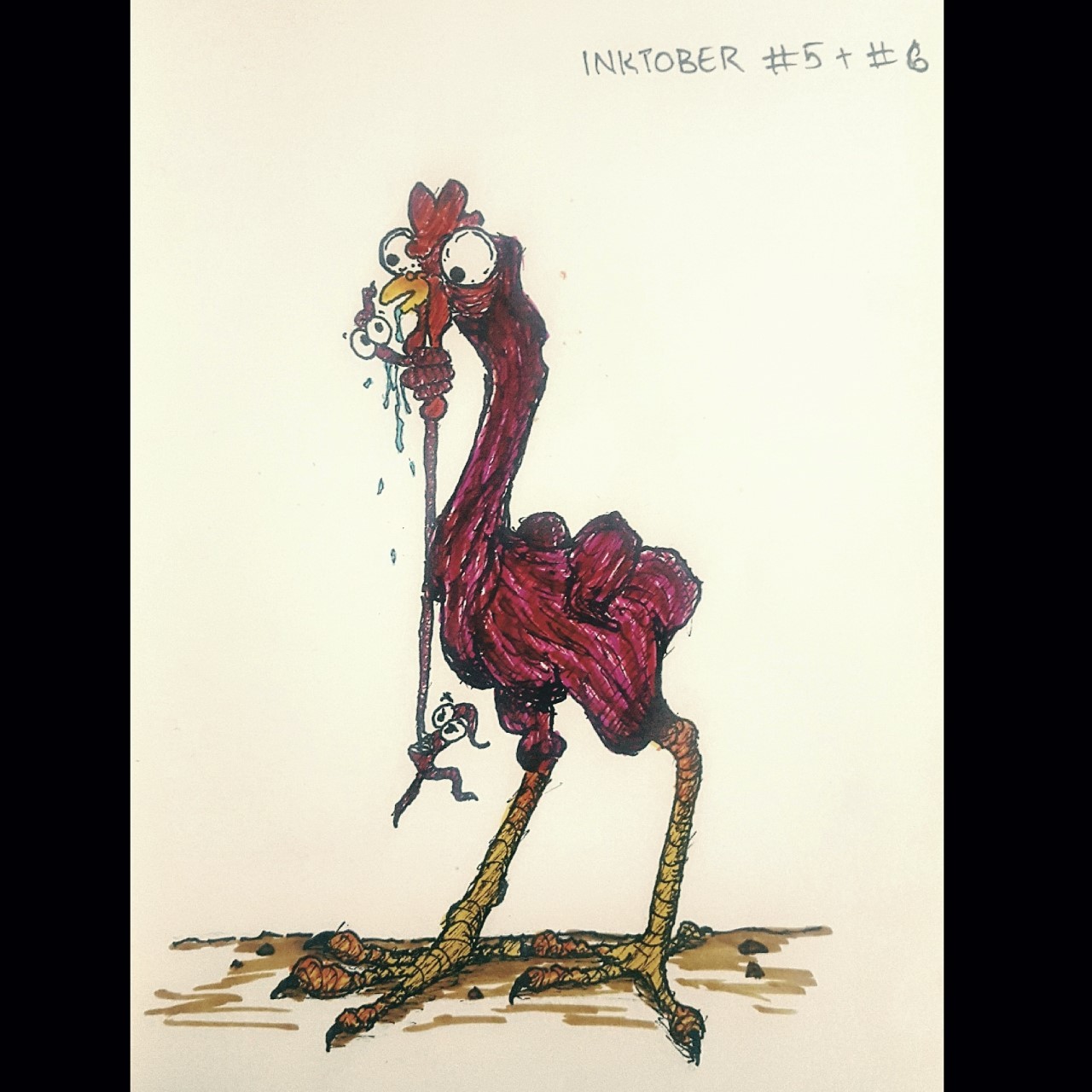 ArtStation - Drooling Chicken