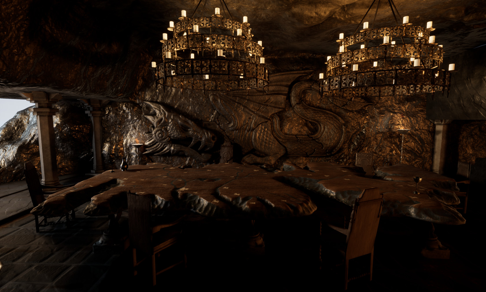 Artstation Dragonstone The Painted Table 2018 Bethany Fox