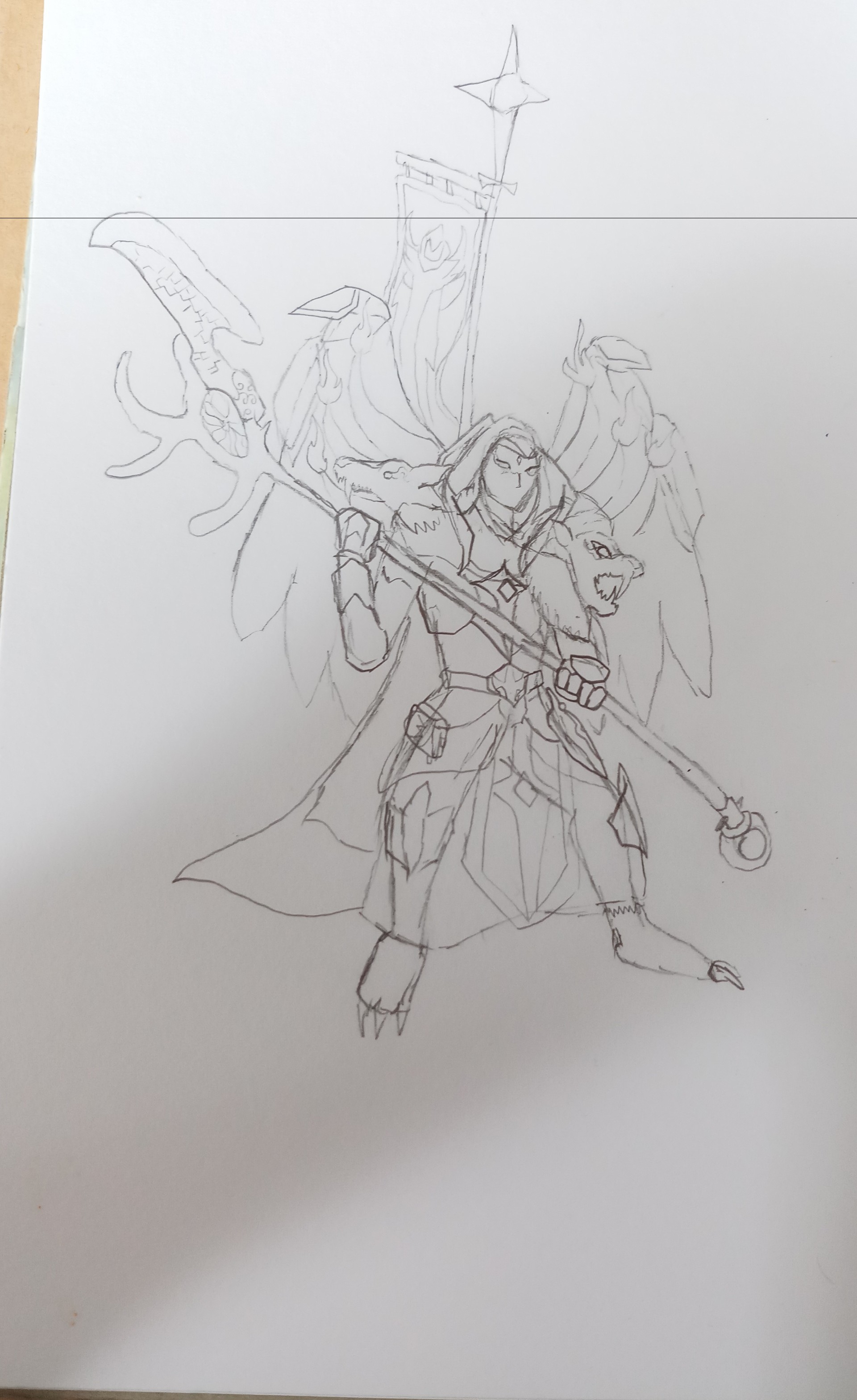 Artstation - Runescape 3 And Osrs Which One I Shall Continue Drawing???