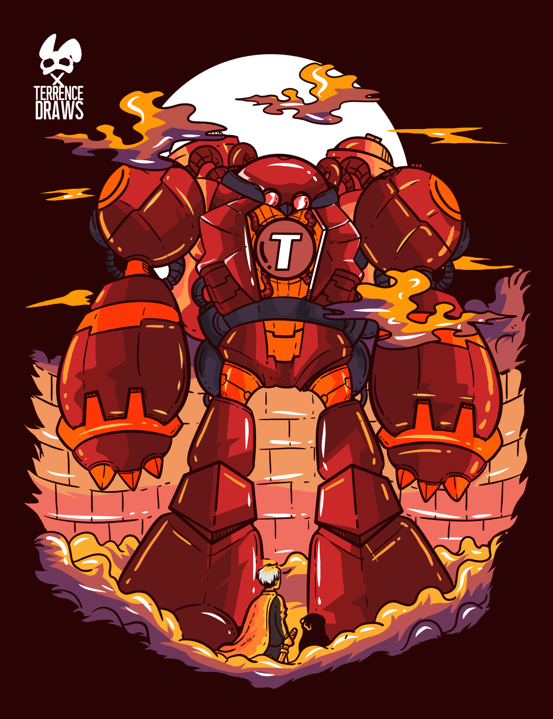 Artstation Pewdiepie Vs T Series Final Boss Terrence Nale