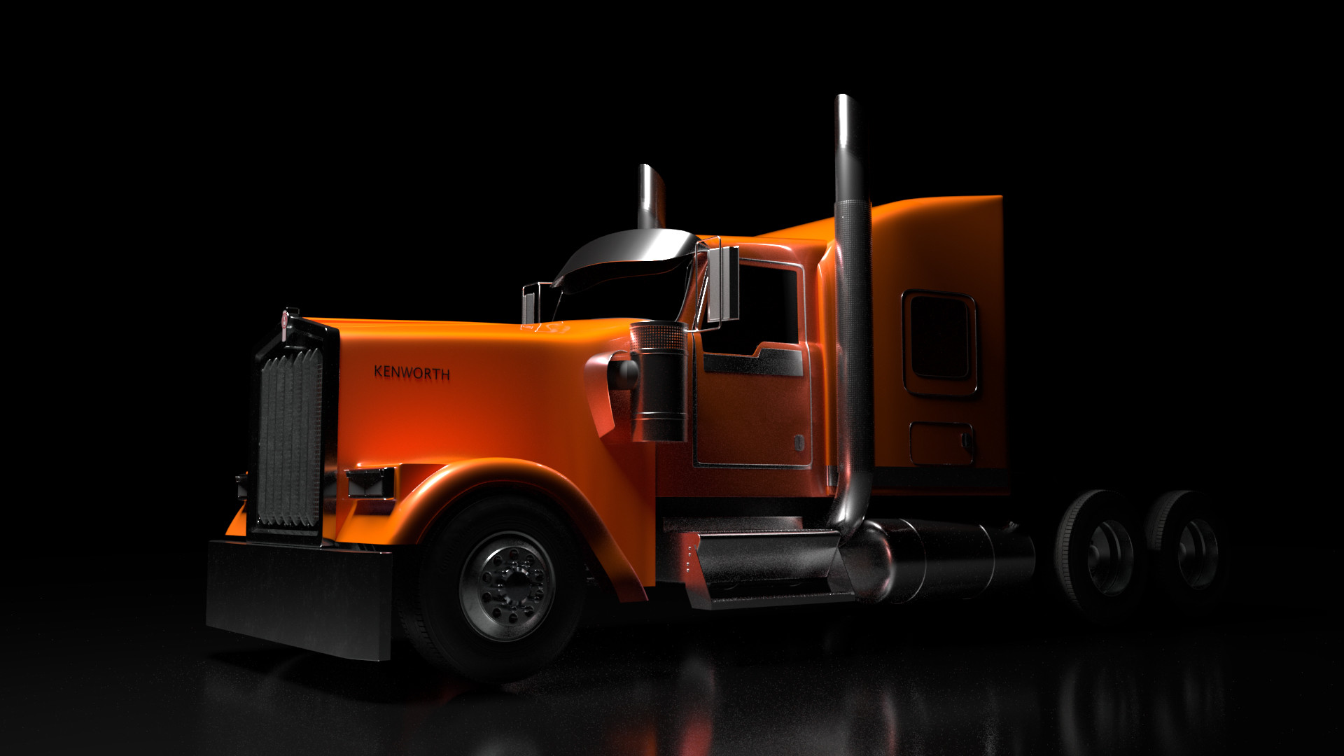 ArtStation - Kenworth W900