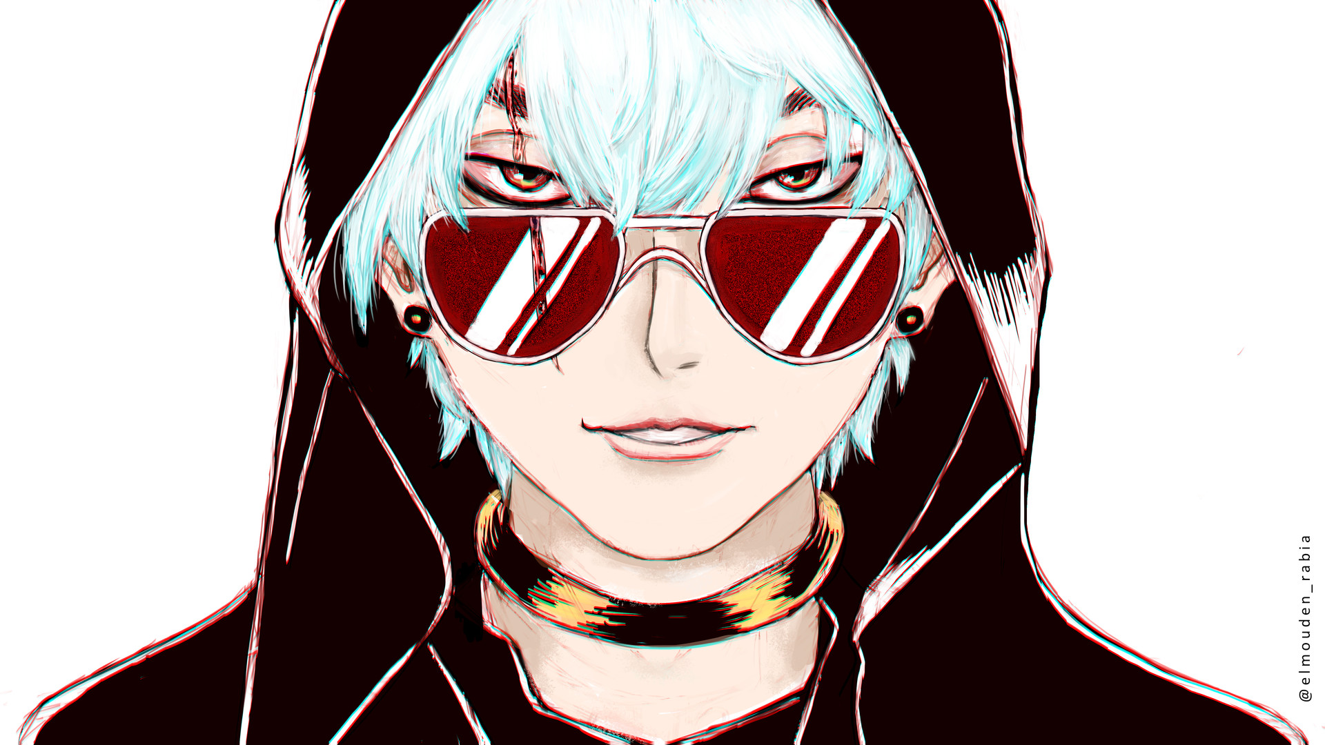 Artstation Cruel Anime Character Cruel Day 11 Of Inktober